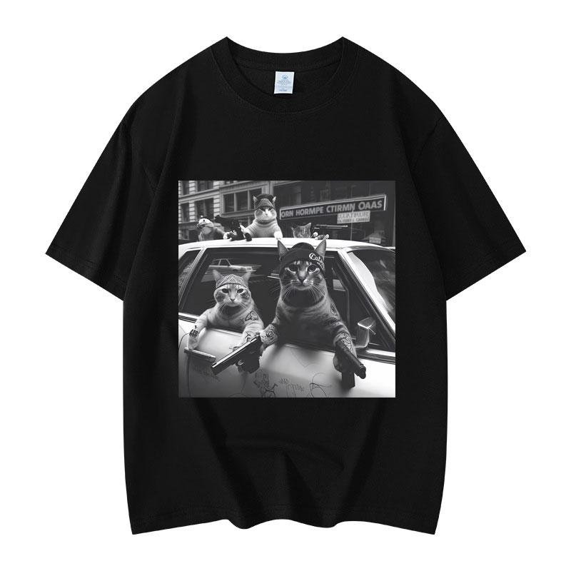 

2025 New Essential Cotton Unisex T-Shirt Fashion Printing Soft Breathable Crew Neck Fashion Men s and Women s T-Shirts OnePiece XL