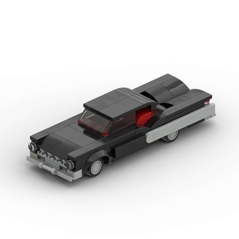 

Retro Sedan Car Building Block Set - Classic MOC, Compatible with Lego - Children s Assembly Toy 136 pcs