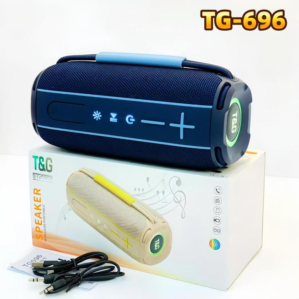 Wasserdichter TG696 Bluetooth-Lautsprecher: Tragbarer Outdoor-TWS-Subwoofer mit Kartensteckplatz - Modische Geschenkoption