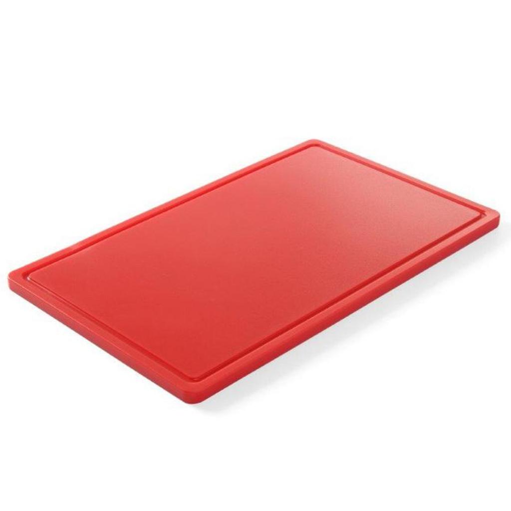 HACCP Cutting Board for Meat GN 12 Red Hendi 826119
