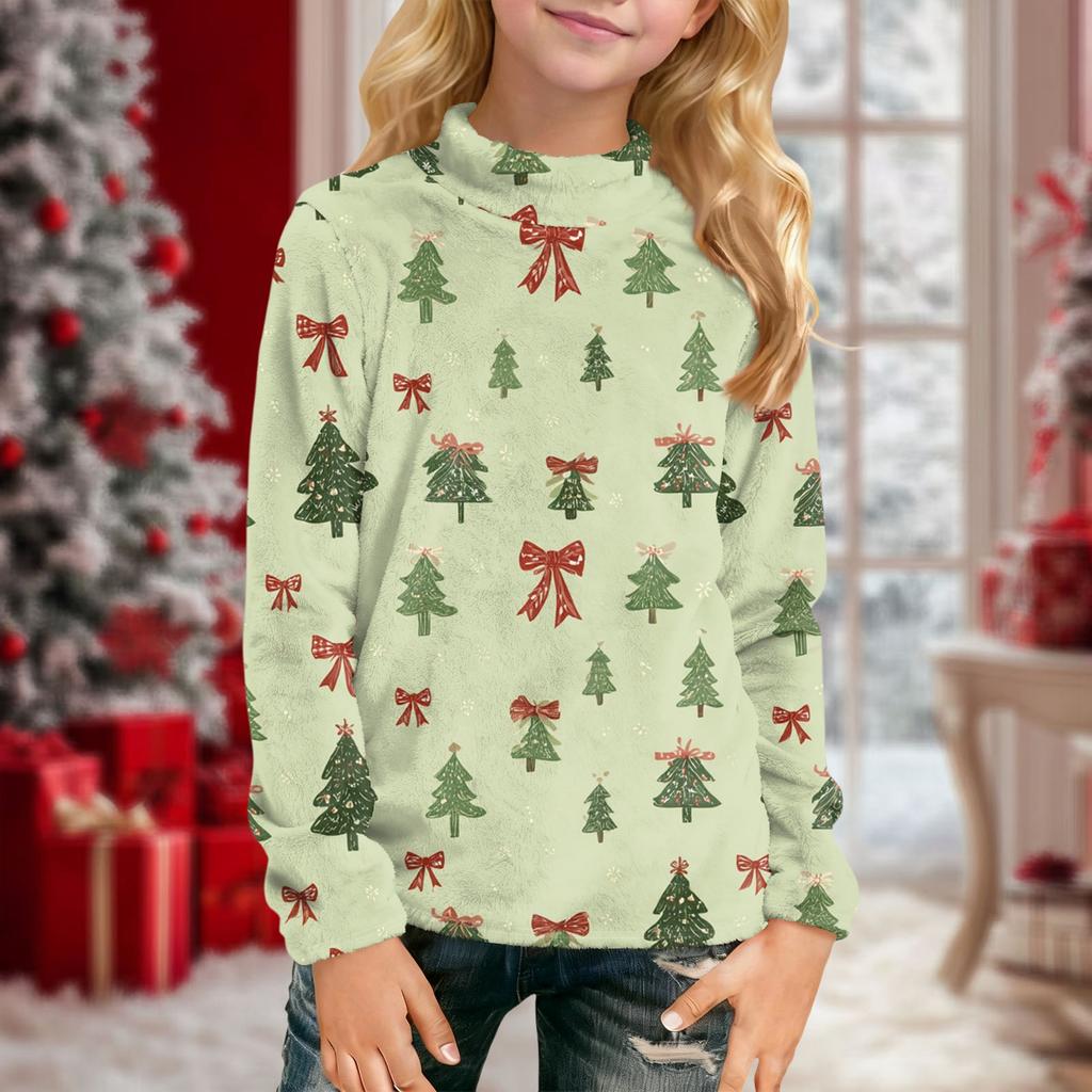 Kinder Alltags Langarm T-Shirt mit Aufdruck