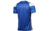 Nike T Shirts Men's Blue V Neck Moderate Straight Fit CW3826-463