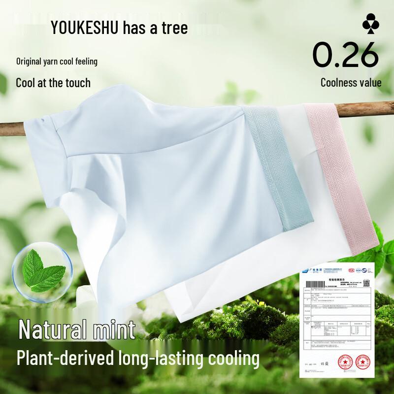 Herren Eis-Seide Antibakterielle Schnelltrocknende Boxershorts