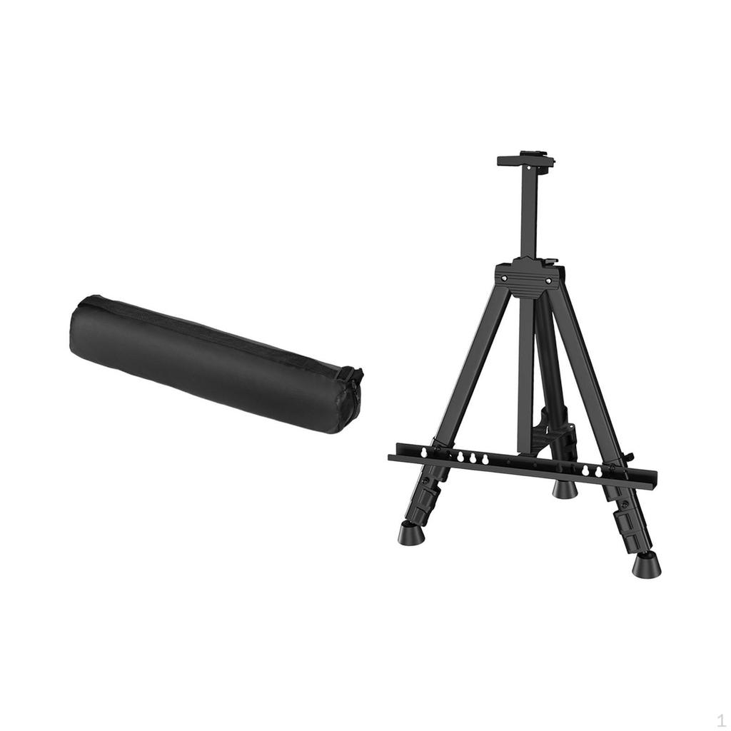 Easel Stand Tripod Display with Bag Folding Floor for Wedding Signs Wood Board