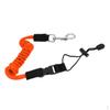 Leash Fishing Rod Pole Coiled Lanyard Cord