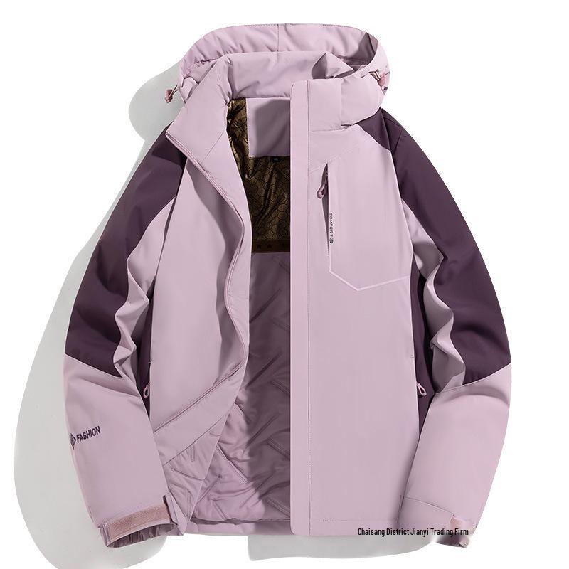 2025 Couple’s Warm Graphene Hooded Cotton Jacket - Men's Winter Mountaineering Outerwear