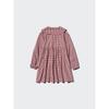 Uniqlo Girls Check Dress  Long Sleeve 