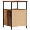 Bedroom modern bedside table with drawer storage with open storage table for sofa sideboard, 34x35.5x50 cm