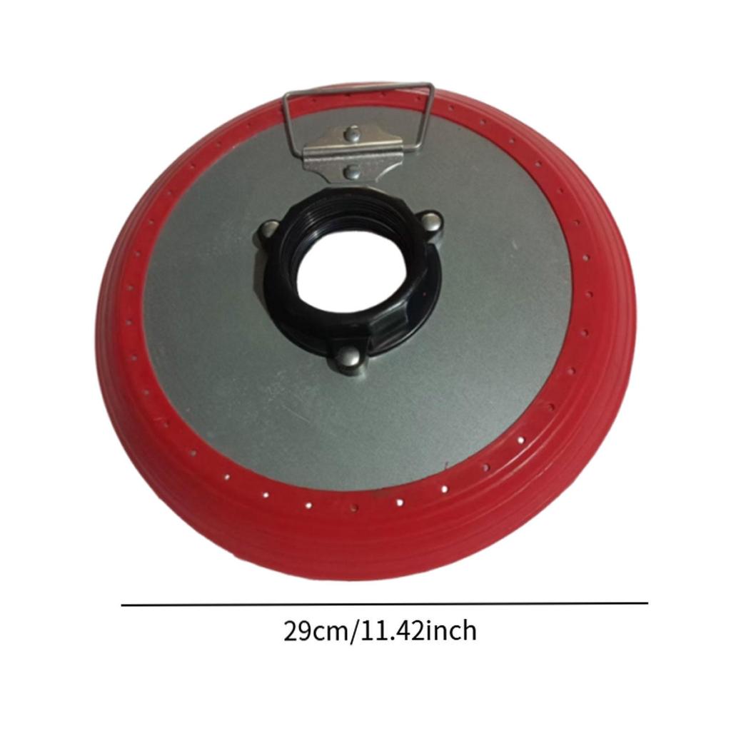 Grease Suction Pan Wear Resistant Outer Dia 29 cm/11.42 '' Leakproof 600 cc Portable Replace Part Lubricating Oil Suction Cup