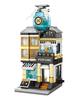 LOZ 1634 City Street Obchod s parfémy Profumeria Architecture 3D DIY Mini Blocks Cihly Stavebnice Hračka pro děti Dárek Bez krabice