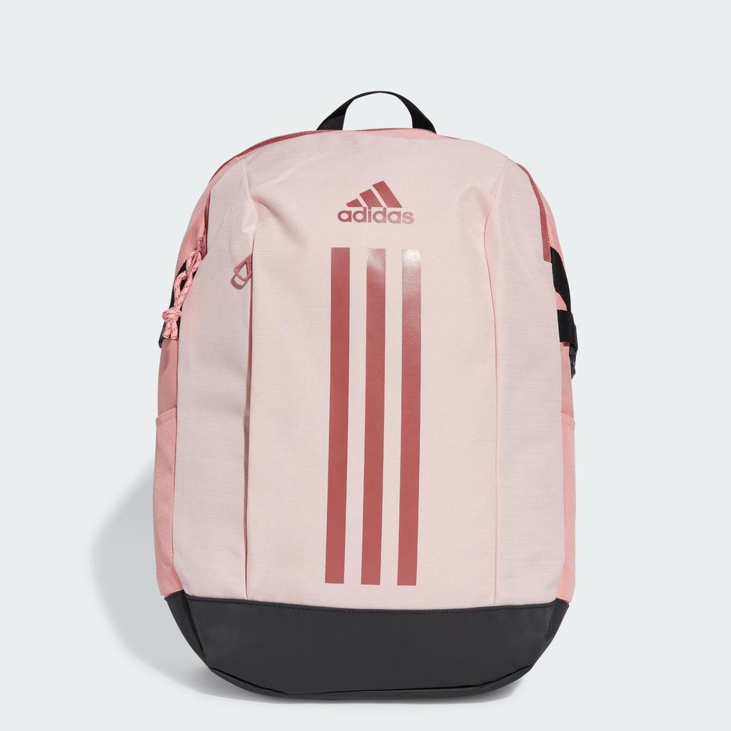 Adidas Power VII Sandy Pink Backpack, Men's, KNO37, Pink/Semi Sparkle/Pre-Rubbed Crimson/White (IX3181)