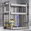 ASD 2-Tier 304 Stainless Steel Countertop Spice Rack