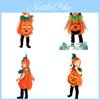 Super Söt Pumpadräktset För Barn Perfekt För Halloween Cosplay!