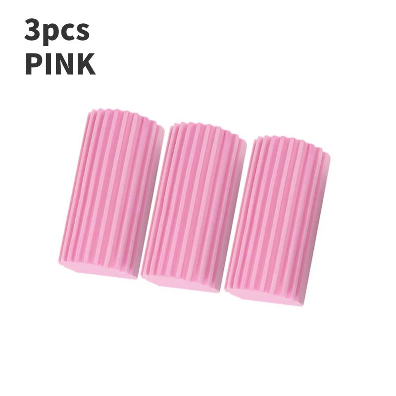 3Pcs Dust Cleaning Magical  Sponges Portable Brush Duster For Cleaning Blinds Glass Baseboards Vents Railings Mirrors Window