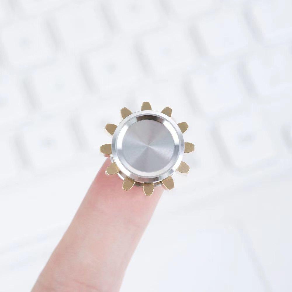 Mini Metal Gear Gyroscope Toy Fidget Spinner Antistress Portable Adults Stress Reliever Autism ADHD Kids Birthday Gift