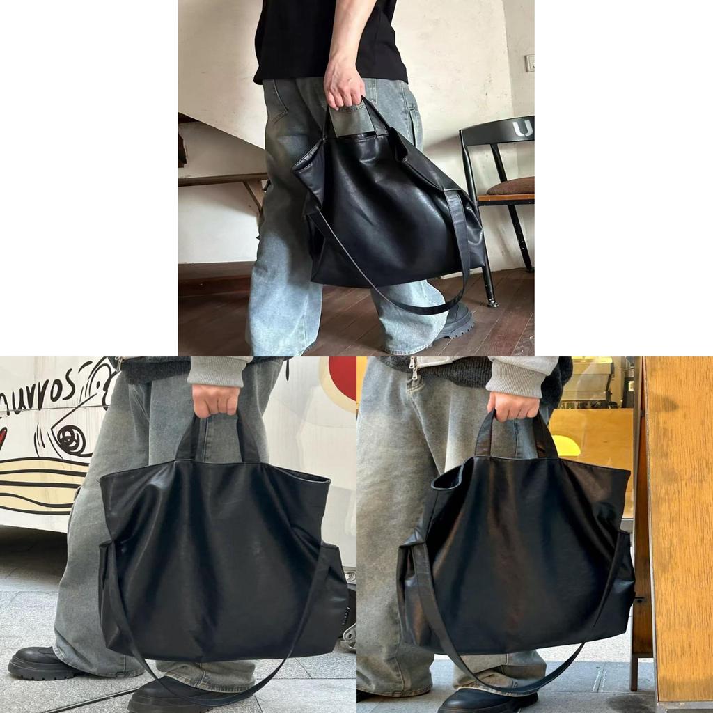 Pu Tote Bag With Magnetic Closure For Daily Urban Commuting