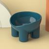 Raised Pet Food Bowl Anti-Slip Dog Cat Dish Anti Vomiting Elevated Pet Bowl for Indoor Pet Food Water Feeder