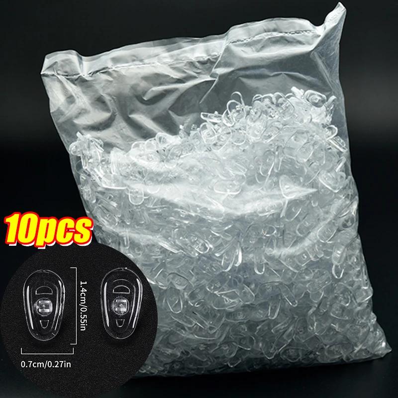 DIY Air Chamber Clear Oval Eyeglass Nose Bracket Silicone Nose Pads Eyewear Bracket Anti-drop Sunglasses Glasses Accessories