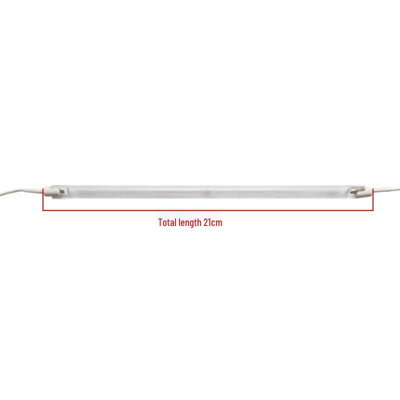 Frosted Halogen Heating Element Tube - 400W Electric Heater Accessory for Fire Pits