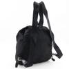 Prada Backpack Daypack Black Nylon Women Used