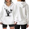 Women's Fashion Casual Long Sleeve Loose Printed Pullover Sports Long Sleeve Sweatshirt