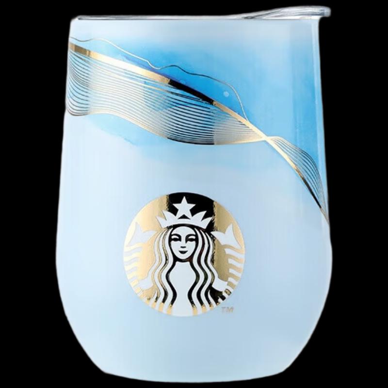 Термокружка Starbucks Cyan Ink Wash из нержавеющей стали, 325 мл