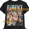 FLORENCE PUGH Homage Shirt, Florence Pugh Retro Shirt, Florence Pugh 90s Tshirt, Florence Pugh Homage Tee, Florence Pugh Sweater #saf