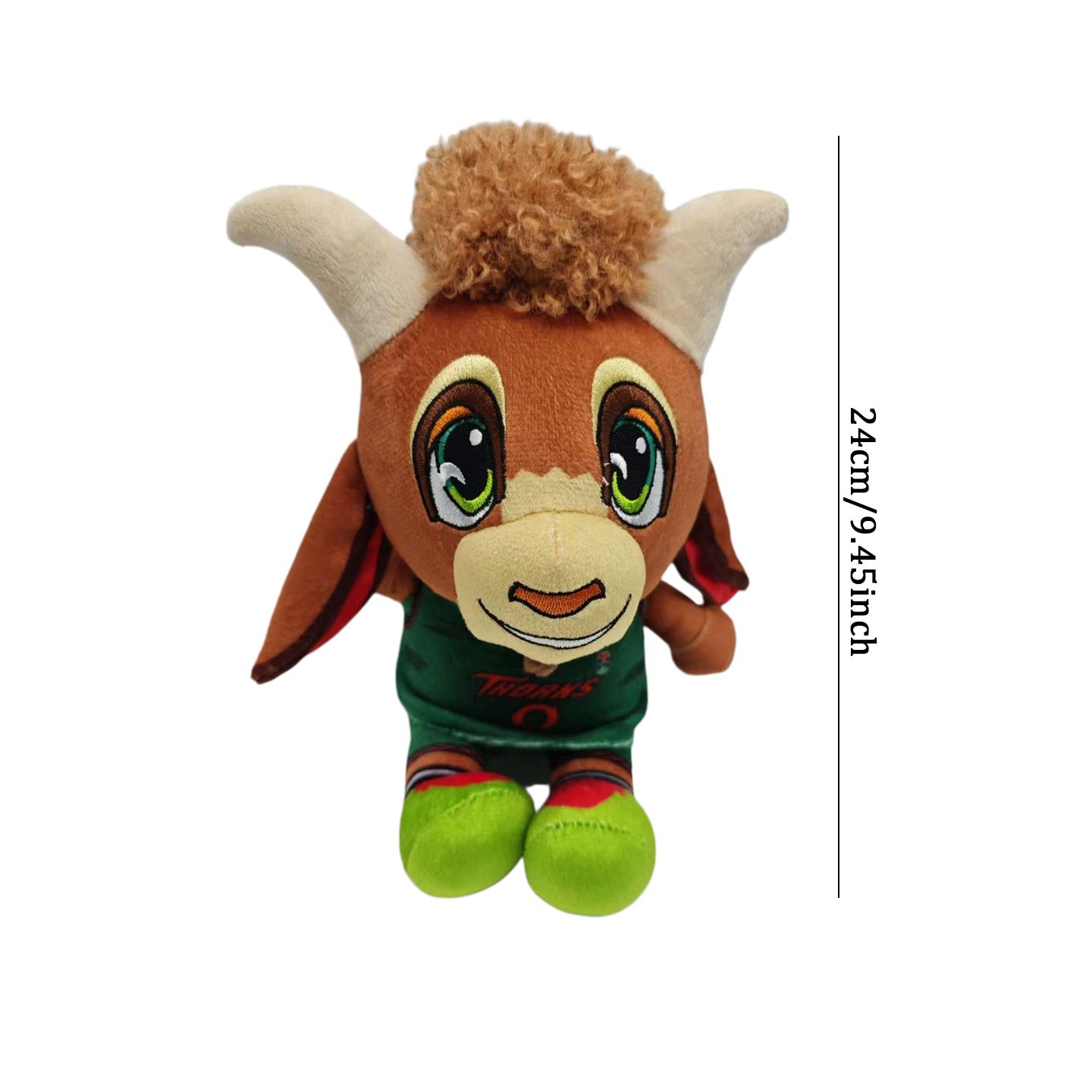 Treasuringu Nieuwe Geiten Pluche Speelgoed Schattige Cartoon Geit Zal Mordo Gevulde Poppen Film Pluche Speelgoed Verjaardagscadeau brown
