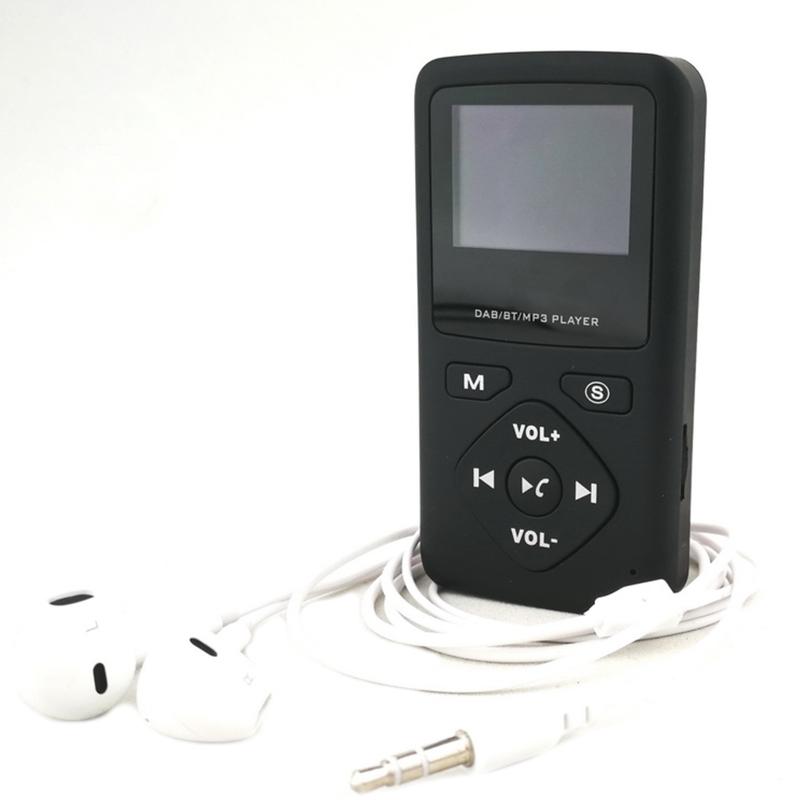 LCD isplay   igital FM Radio Lanyard Portable igital FM Radio -compatible 4.0 Earphone MP3 Radio
