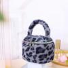 New Large Capacity Makeup Bag with Leopard Pattern High Beauty Makeup Bag Travel Cosmetics Storage Makeup Bag