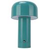 USB Mushroom Light Modern Simple Blue Mushroom USB Rechargeable Desk Lamp Small Night Light for Bar