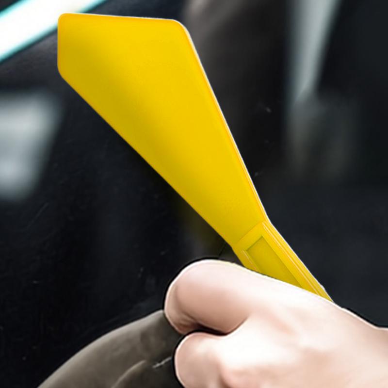 Window Tint Squeegee Multifunctional Thin Window Scrubber With Long Handle Sticker Install Tool Tinting Film Installation For