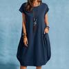 Elegantes Sommerkleid für Damen mit Taschen - Bequem und Hochwertig