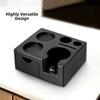 Portafilter Holder Coffee Tamper Drawer Multifunctional Organization Puck Sieve Slot Removable Tamper Base For Home Brewing
