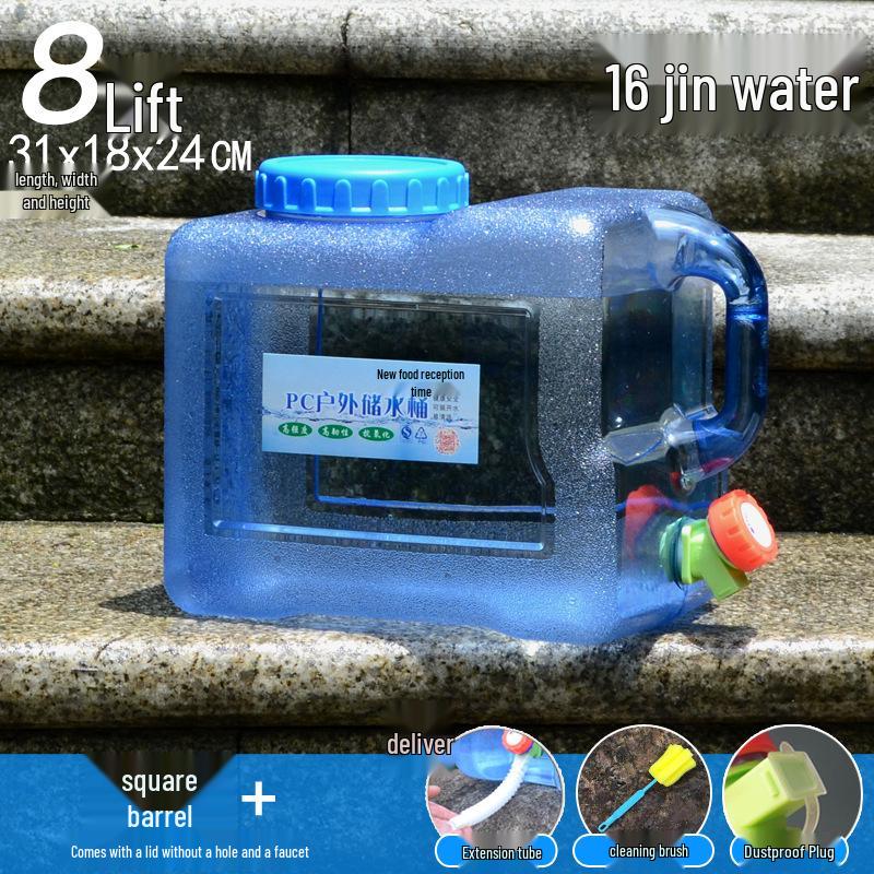 Large Capacity Outdoor Car Water Storage Tank for Drinking and Household Use