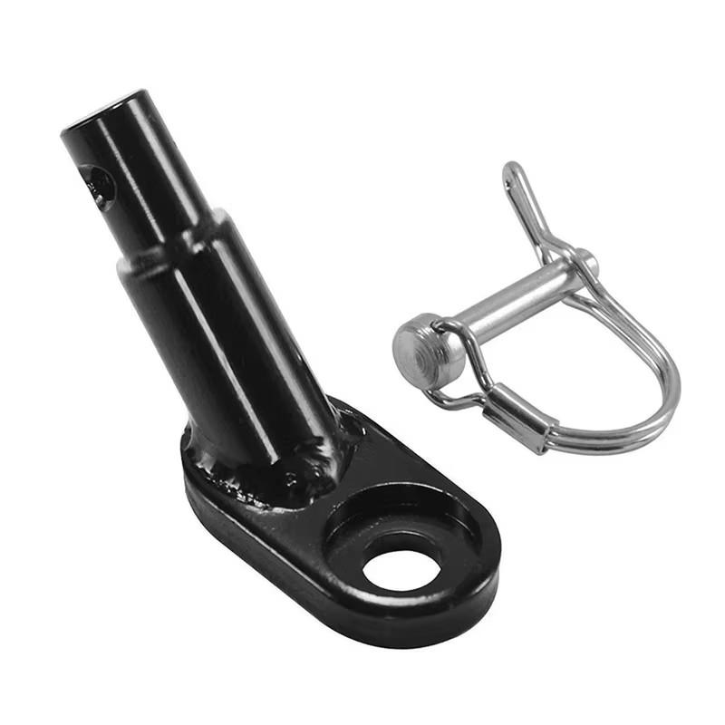 

2pcs Bike Trailer Hitch Coupler Durable Steel Nylon Strap Easy Install Universal Bikes Electric Bikes Compatibility Practical