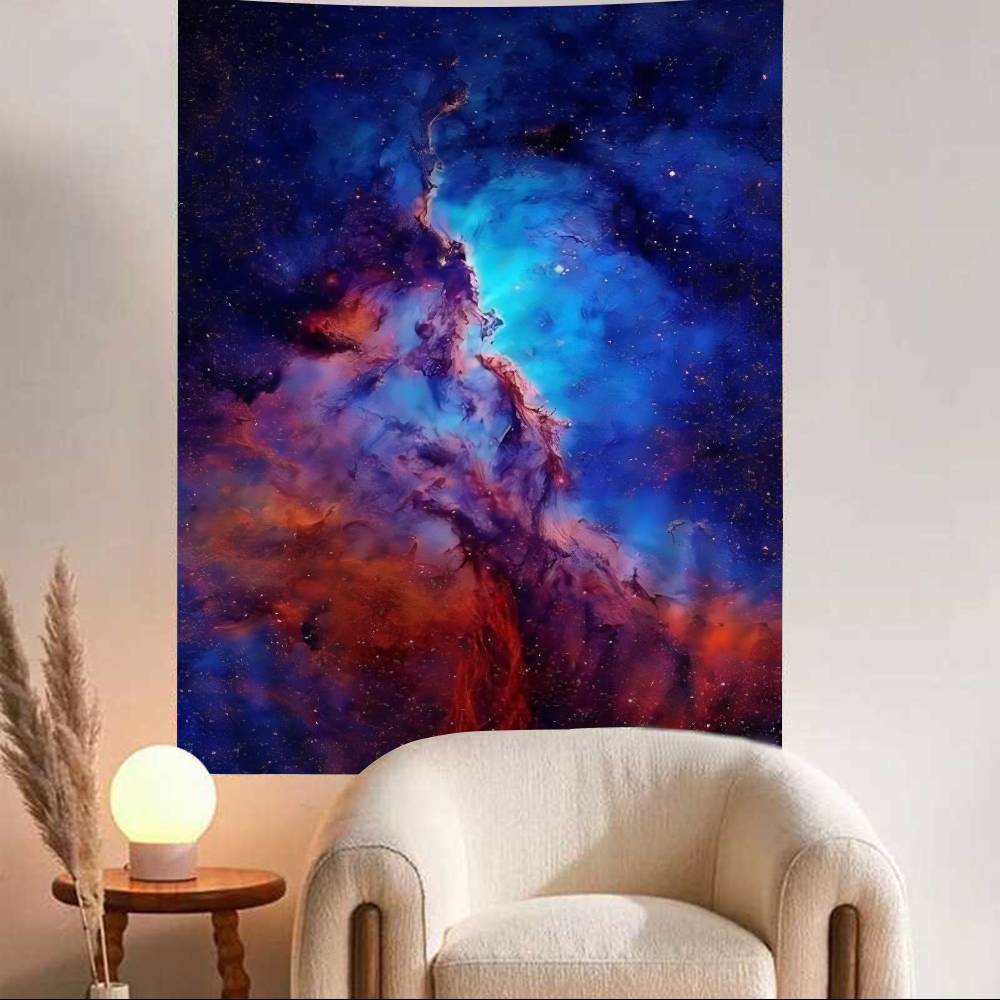 Universe Space Cartoon Tapestry Art Science Fiction Room Home Decor Wall Hanging Home Decor