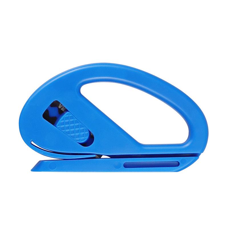 

Easy-Glide Wrapping Paper Cutter with Safe Razor Blade, Perfect for Gift Wrap, Crafts & Office Use, Ensures Precise Cuts