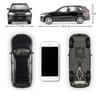 1/24 WELLY BMW X5 Model de mașină din aliaj turnate sub presiune Vehicule de jucărie din metal Model de mașină Colectie de simulare înaltă Cadouri pentru copii