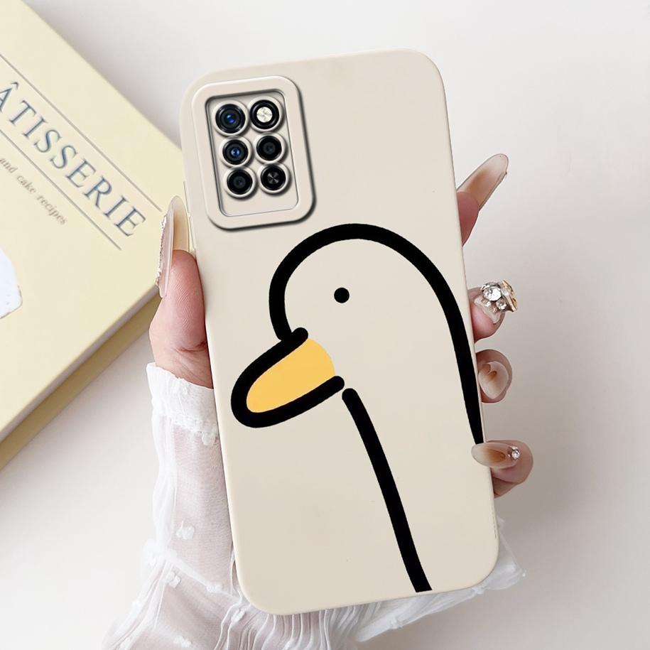 For Infinix Note 10 Pro Case X695 X695D Cover Fashion Painted Soft Silicone Phone Cases For Infinix Note 10 Note10 Pro NFC Funda