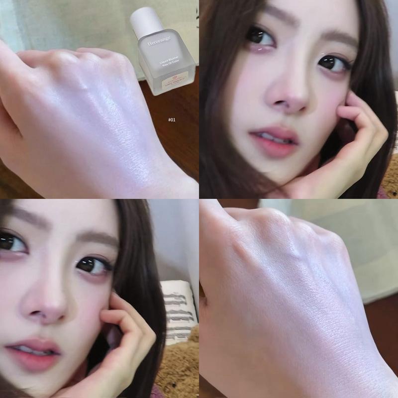 Yu Cai Jing Run Flüssig-Rouge: Feuchtigkeitsspendendes mattes koreanisches Make-up für natürliche Aufhellung und konturierten Teint.