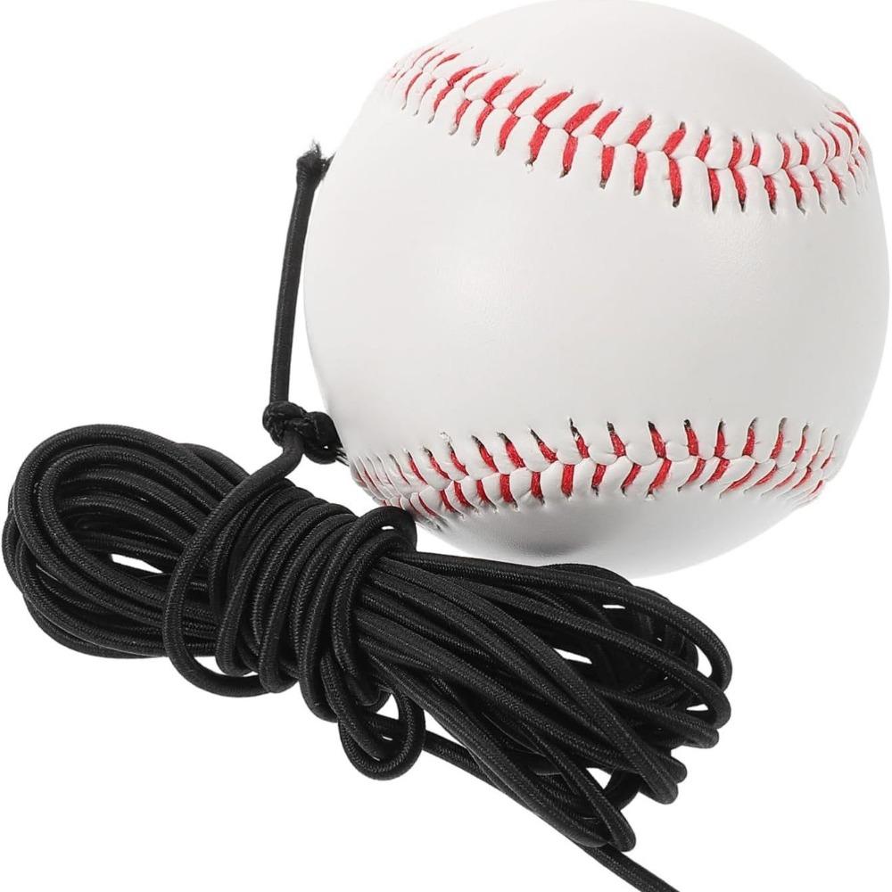 Long-lasting Use Baseball Batting Trainer Hitting Practice Baseball Training Ball Softball белый