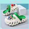 Mario Kinder Bequeme Atmungsaktive Clogs Sommer Slipper für Jungen und Mädchen