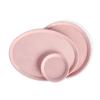 Elegant Pink Velvet Series Jewelry Tray Necklace Bracelet Bangle Earring Ring Display Storage Trays Counter Window Showcase Prop