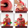 1/2/3Pcs Funny Pirate Barrel Toys Jumping Pirate Bucket Sword Stab Game for Parent-child Interactive Children Party Home Gift