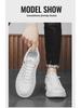 2025 Herren Frühling Freizeit-Sneakers: Trendige britische Leder-Slipper