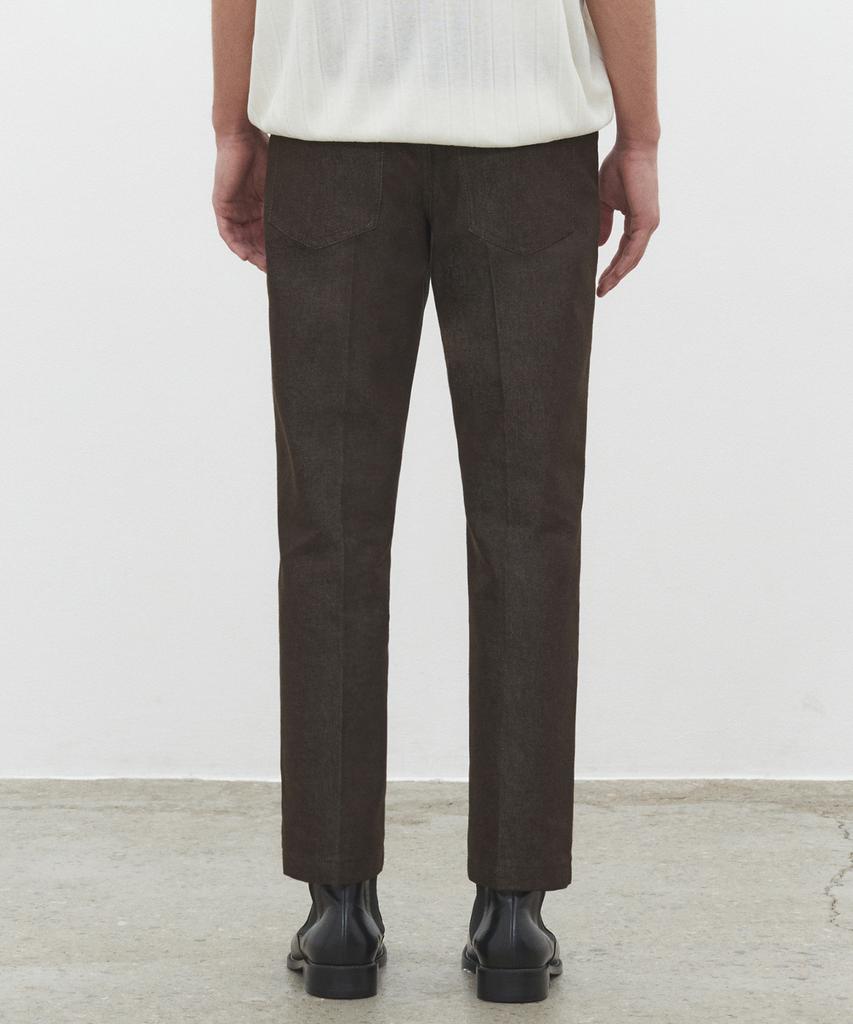DECET Dawn Cropped Tapered Jeans Dcpt001Cpbrown