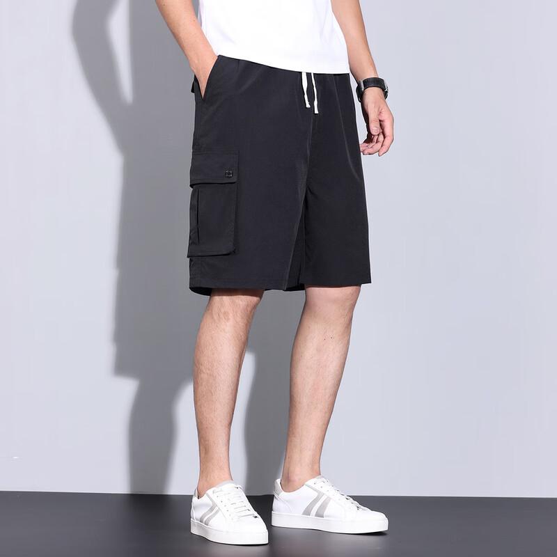 JEEP Men's Summer Casual Multi-Pocket Cargo Shorts