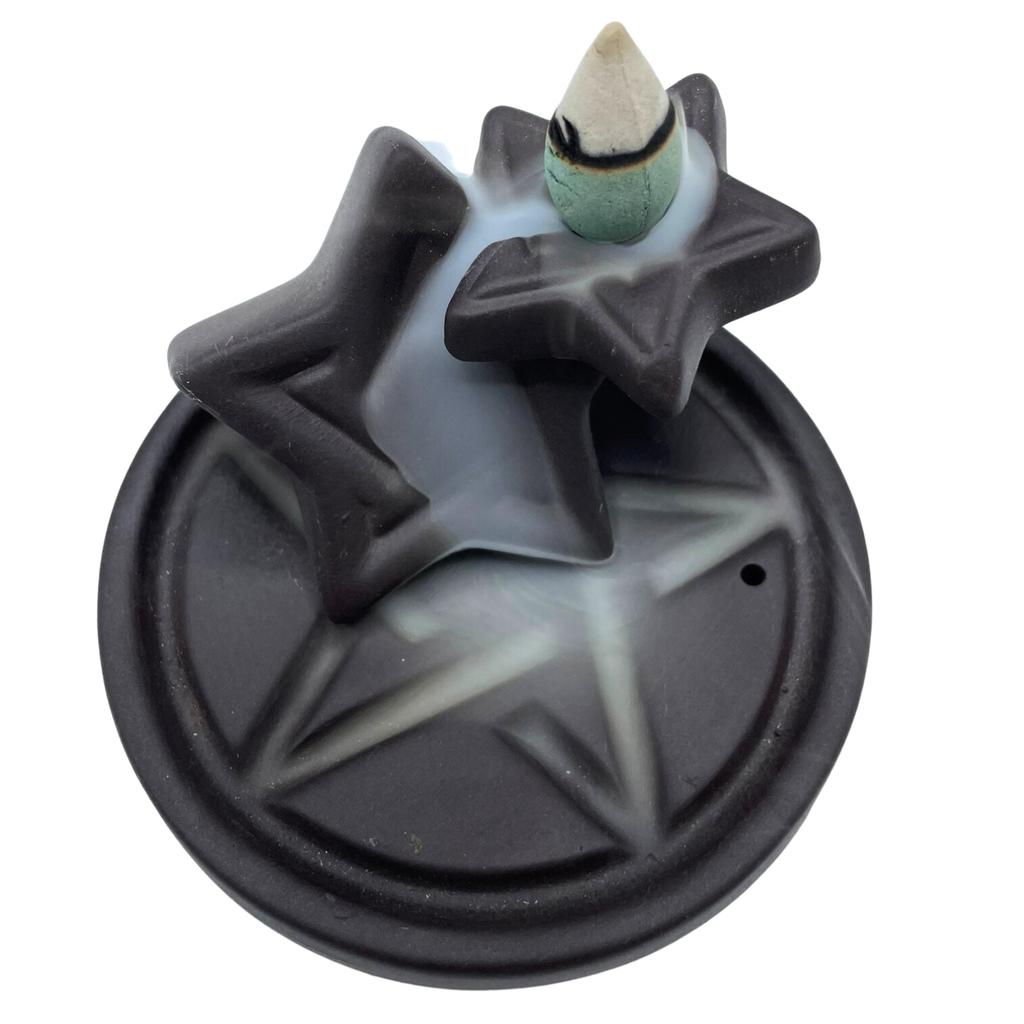 Backflow Incense Waterfall Burner, Pentagon Falls