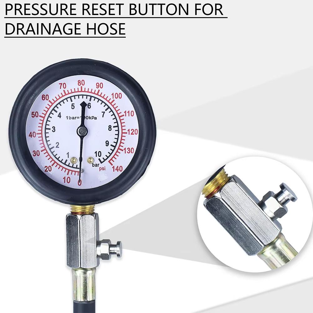 Car Test Set Accessories Low Oil Warning Devices Engine Automotive Pressure Gauge Test Detector Tools Kit